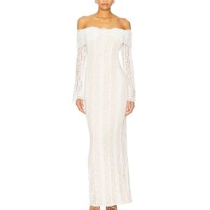 *NWT* Revolve Annabelle off shoulder dress